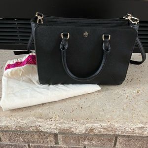 Tory Burch Robinson Saffiano Purse